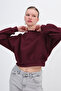 Fleece-Lined Basic Sweatshirt S3812-İ13