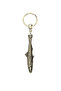 Anchovy Fish Shaped Metal Keychain - 7