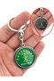 Adige Çerkes Flag Round Drop Keychain - 2