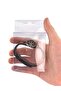 Snap Fastener Leather Adige Flag Bracelet - 5