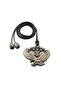 Adygeian Circassian Flag Eagle Pendant Necklace (Nickel Oxide) - 8