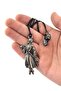Men's Figure Drawstring Necklace (Nickel Oxide) - 2
