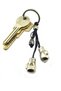 Boxing Glove Drawstring Keychain - Nickel - 4