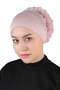Non-Slip Silicone Bandana Cap with Knob - St610 Powder (3461013) - 2