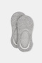 Gray Melange Yoga-plates Socks