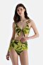 Multicolor Yüksek Bel Bikini Alt