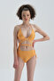 Yellow Maximum Recovery Bikini Top - 4