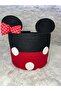Figured Kids Room Basket Organizer Toy Basket Height 17.5cm X Diameter 22cm - 4