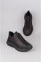 Seç M434 Genuine Leather Thick Sole Men's Shoes Black - Brown - 3