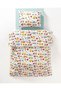 Lino Baby Pure Sleep Turquoise 4-Piece Baby Sleeping Set – (Duvet Cover + Quilt + Mattress Pad + Blanket) - 6
