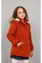 Comfortable Use Thick Winter Children's Coat with Removable Hood with Fleece Inside - 3