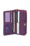 Purple Genuine Leather Women's Wallet - S1Cb00005789-C48 - 3
