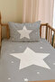 Gray Background Starry Velvet Decorative Blanket 68