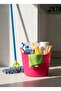 Pink Basket, Flexible Plastic Bucket – 20 Liters, Cleaning Bucket, Flexible Toy and Laundry Basket - 2