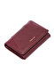 Claret Red Genuine Leather Women's Wallet - S1Cb00005815-D8M