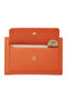 Orange Genuine Leather Women's Wallet - S1Cb00005730-H67 - 4
