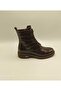 Gloria Bitter Brown Shiny Crocodile Leather Women's Boots - 4