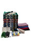 20-Piece Hajj and Umrah Gift Velvet Prayer Rug Set – Luxury (Emr) - 2