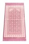 Velvet Prayer Rug İnci Velvet Pearl - Dusty Rose