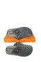 Gray Felt Fabric Comfort Orthopedic Men's Winter Indoor Slippers - 3