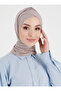 Pleated Isra Series Comfortable Cross Turban - Smoke Rose - (St396), (Id 7839638)