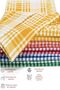 Gingham 5-Piece Blue German Serving Napkin Kitchen Towel Feeding Cover Drying Cloth 47x67cm - 3