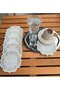 6 Pieces Linen Presentation Napkin Cocktail - 4