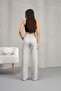 Women's Cargo Straight Fit High Waist Wide Leg Pants - 4
