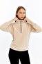 Women's zip-up crewneck sweatshirt - 5