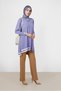 COLOR BLOCKED KNITWEAR TUNIC 42039 - 2