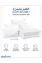 6-piece Comforter Set – King Size 260x240 Cm, Microfiber, Solid Quilted 350 Gsm Filling - 5