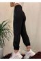 Unisex Black Two Thread Sweatpants