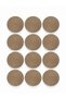 6 Pieces of American Straw Placemat Knitted Bamboo - 6