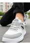 Men's Anorak Footbed Sports Shoes - Ice White - 4