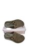 Light Brown Felt Fabric Side Buckle Comfort Orthopedic Stitched Unisex Indoor Winter Slippers - 3