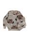 Boy's Puppy Printed 100% Cotton Fleece-Lined Pajama - 4