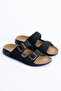 Alexandra Women's Orthopedic Flexible Comfort Comfortable Lightweight Poly Sole Daily Double Strap Sandals Slippers - 3