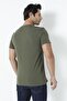 Men's T-Shirt 100% Cotton Cycling Khaki Fit - 4