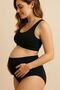 Pregnant Women's 3-Piece Black Panties - 4
