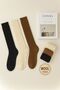 3 Pairs of Women's Knee-High Thick Wool Thermal Socks