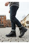 Kancali Genuine Leather Non-Slip Sole Lace-Up Comfortable Orthopedic Leather Boots