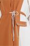 TWO COLOR WITH WAIST WRAPPED TUNIC 43810 - 4
