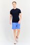 Men Sportswear Fit Outdoor Shorts, Light Blue - 3