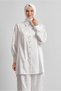 Jacquard Satin Pants Suit 45580 - 2