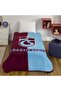 Licensed Trabzonspor Single Blanket with Parts