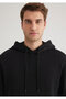 Hooded Black Sweatshirt 0S10330-900 - 6
