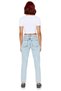 Women Fashion High Waist Wide Leg Mom Jean Denim Pants Casual Style Seasonal Use - 6