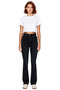 Women Fashion High Waist Long Length Flare Jean Denim Casual Combinations Weekend Seasonal Use - 5