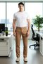 Men's Fashion Chino Pants Pipe Leg Slim Fit Italian Cut Daily and Business Life Use - 3