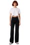Women's Fashion Wide Leg Long Length Jeans Cotton Casual Use Weekend Quality Material - 5